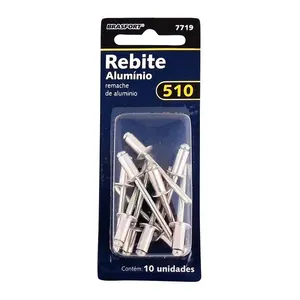 Rebite Alumínio 510 10 Unidades 7719 - Brasfort