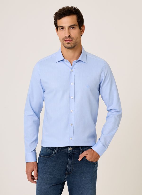 Camisa Slim Fit Oxford Dudalina Masculina 5