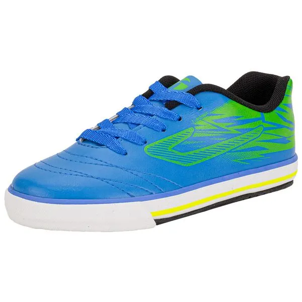 Chuteira Infantil Ginga Futsal Topper TP08190 AZUL 01 34