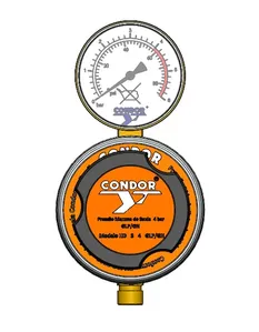 Regulador de pressão para GLP/GN rede/posto HD S 4 - CONDOR