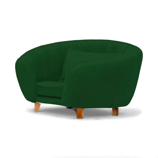 Caminha Mini Poltrona para Pets Loja Sheep Bela Cães e Gatos Veludo Verde 43x65x62cm com Almofadinha Caminha Poltrona para Pets Loja Sheep Bela Cães e Gatos Veludo Verde 43x65x62cm