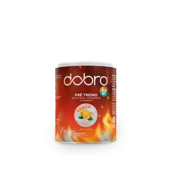 Pre Treino Limão com Matcha Dobro 220g