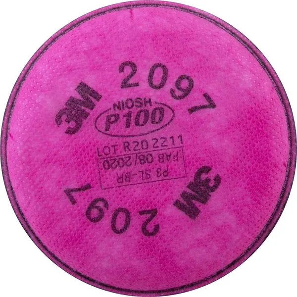 Filtro para respirador P3 2097 HB004237697 - 3M