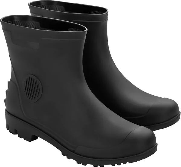 Bota de PVC Preta Cano 3/4 com Forro nº 40 - VONDER