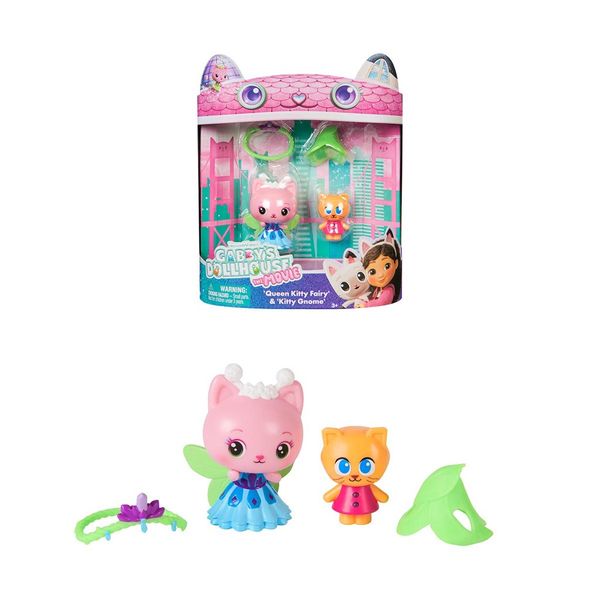 Gabbys Dollhouse O Filme - Pack 2 Bonecos Jardim De Cristal