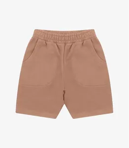 Bermuda Básica Menino Rovi Kids Marrom 4