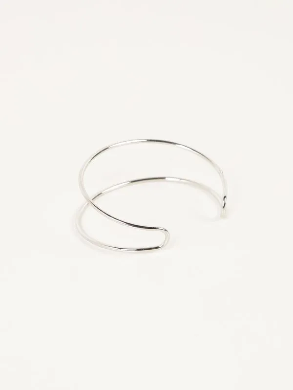 Bracelete Form Aramado PRATA