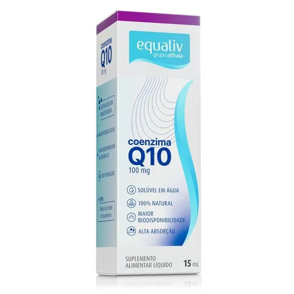 Suplemento Alimentar Equaliv Coenzima Q10 100mg 15ml