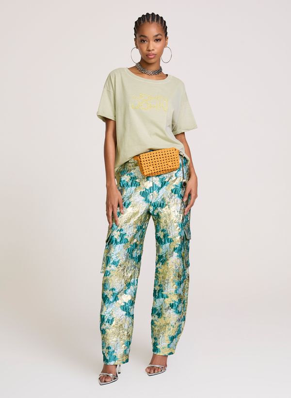 Calça Ampla Cargo Jack John John Feminina 46
