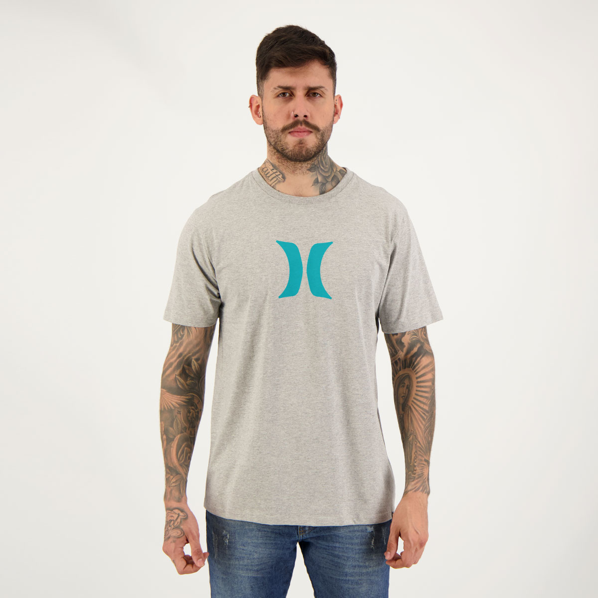 Camiseta Hurley Icon II Cinza