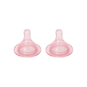 Bico De Mamadeira Kuka Universal Rosa 6+ Meses 2 Unidades