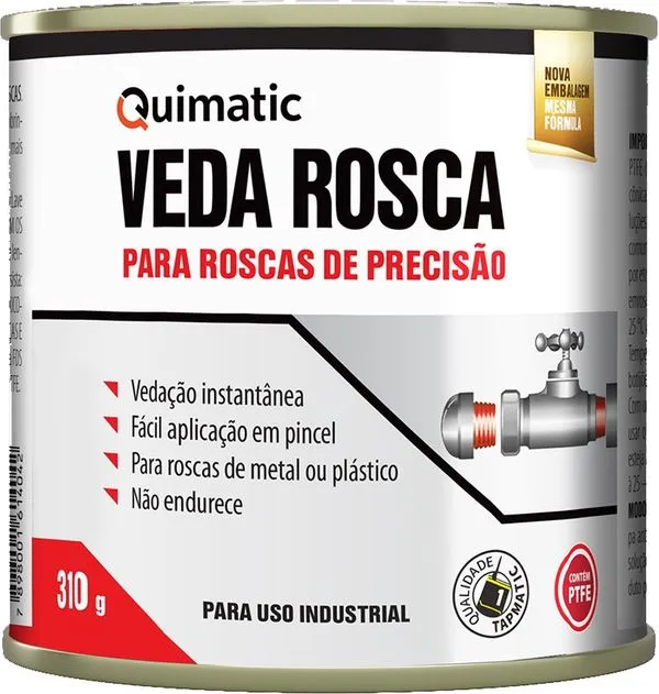 VEDA ROSCAS LIQUIDO C/PTFE MA1 310G QUIMATIC