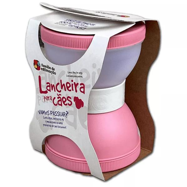 Lancheira para Cães Família de Estimação Rosa LANCHEIRA P/CAES FAMILIA DE ESTIMACAO RO