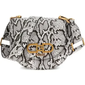 Bolsa Guess Com Alça Transversal Branco E Preto A-MBI