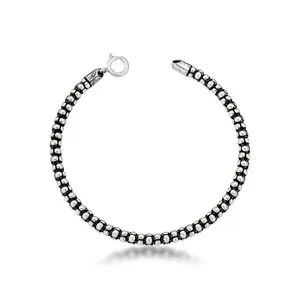 Pulseira Pipoca 4,4mm Prata 925