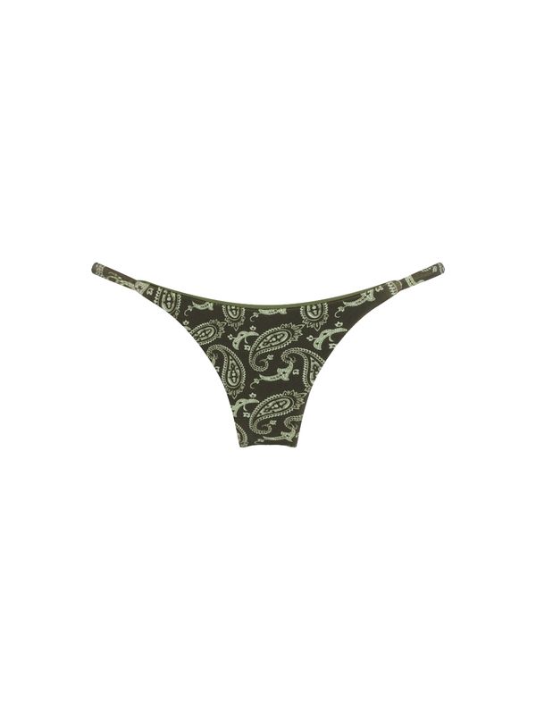 Tanga Lateral Estreita Estampada Mawi VERDE PP