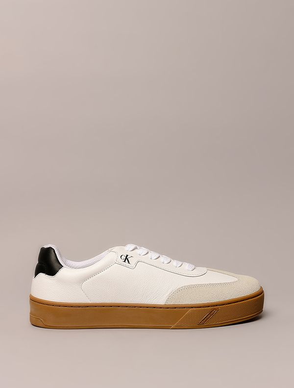 Tênis Calvin Klein Jeans Palito Basic Ck - Branco Tênis Calvin Klein Jeans Palito Basic Ck Branco 43