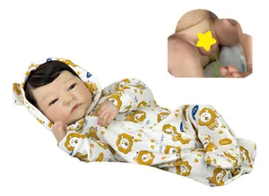 Bebê Reborn Menino Realista Mama E Faz Xixi De Verdade.