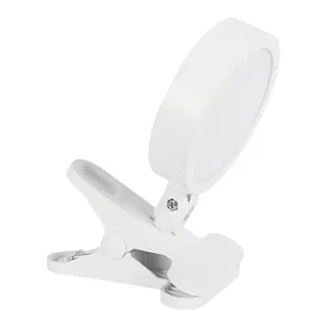 Luminária de Mesa Led Com Presilha Plástico Branco 5000k 6w Bivolt - Ilumi