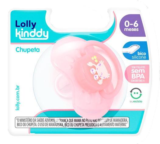 Chupeta Lolly Tamanho 1 Oceano 5214-01 Rosa CHUP LOLLY TAM1 OCEANO 5214-01 ROSA