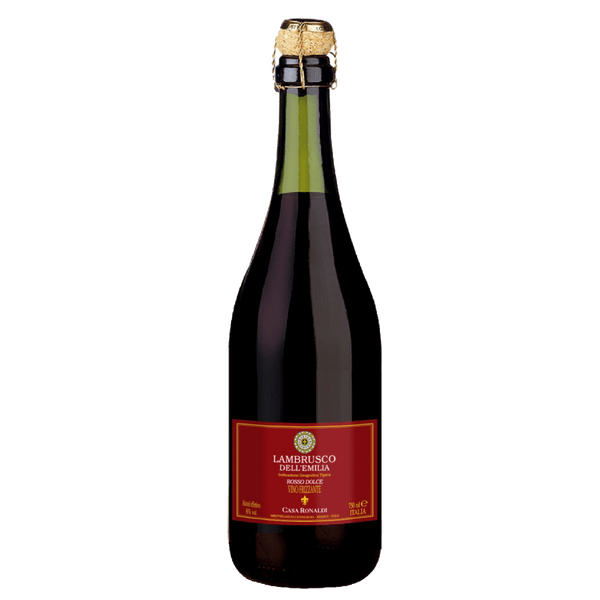 Vinho Tinto Italiano Dolce Casa Ronaldi Lambrusco Dell'Emilia Casa Ronaldi Tinto Dolce Lambrusco Dell'Emilia