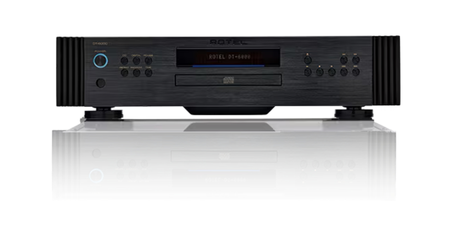 Rotel DT6000 DAC/CD Hi-Fi 120V Preto - Qualidade Superior de Áudio Digital