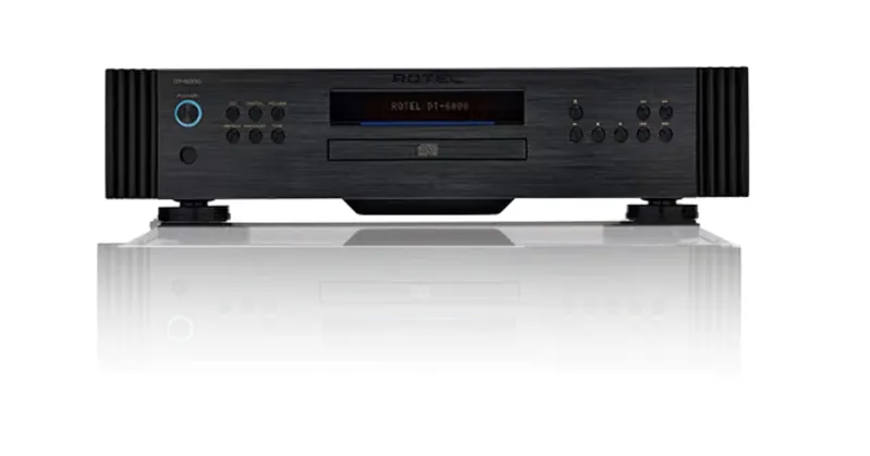 Rotel DT6000 DAC/CD Hi-Fi 120V Preto - Qualidade Superior de Áudio Digital
