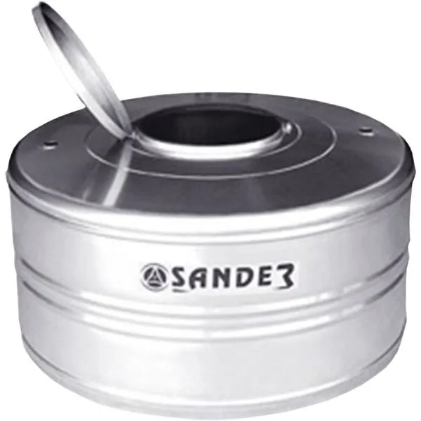 Caixa D´água De Inox 1000 Litros Com Tampa Compacta Modelo Ac - Sander Caixa Dagua 1000l Aco Inox Compacta Mod Ac Sander