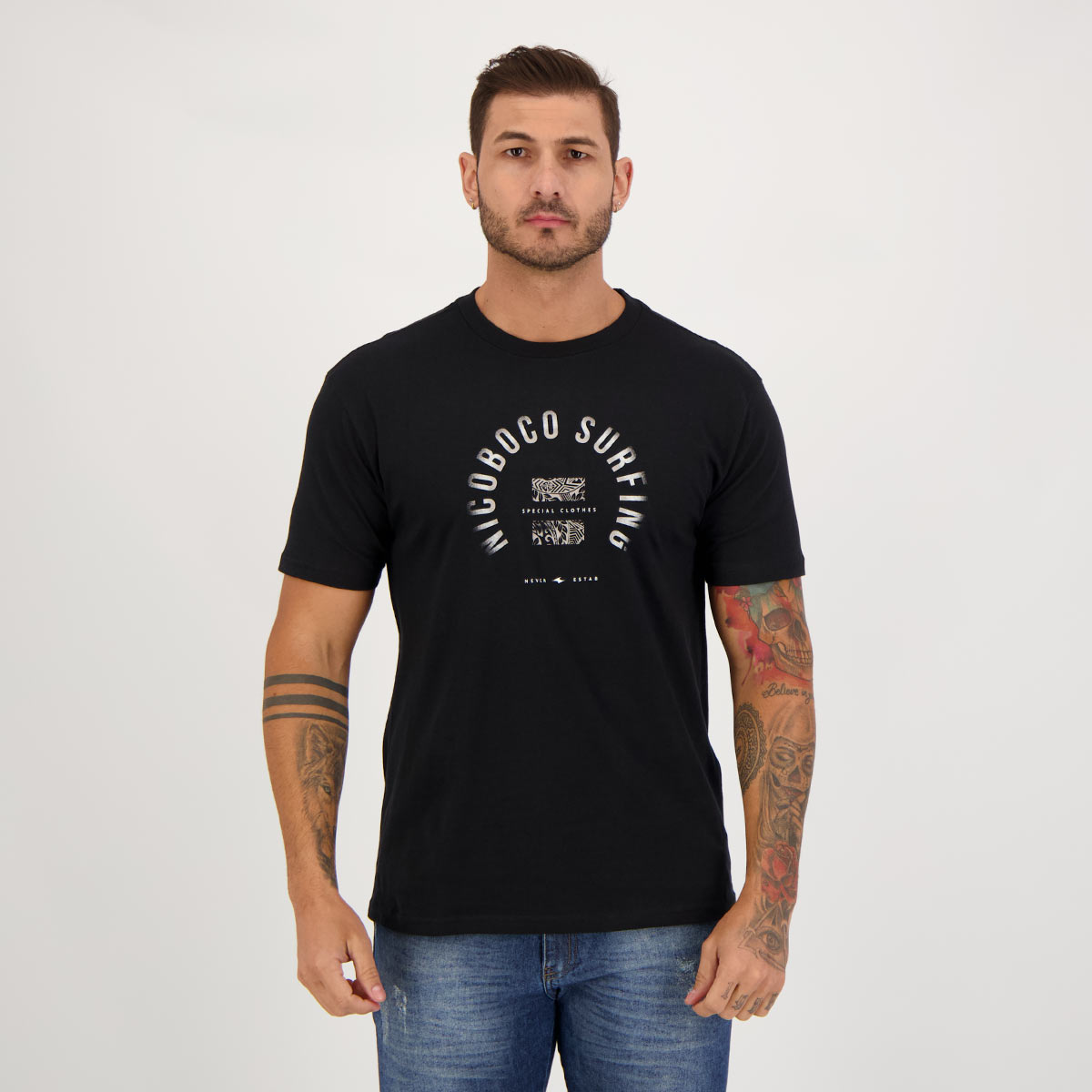 Camiseta Nicoboco Mbalmayo Preta