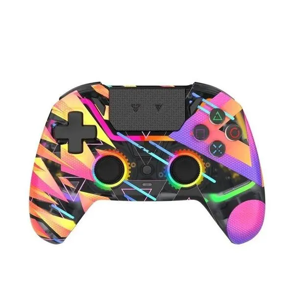 Controle Sem Fio Para PC PS3 PS4 BT Nova Pro RGB Fantech WGP14V2 Rainbow (MP)