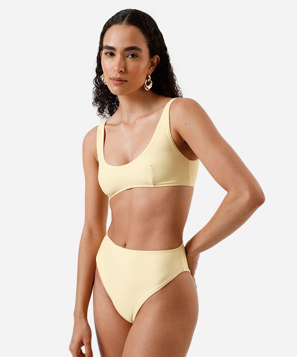 biquíni calcinha hot pant amarelo G