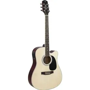 Violão Giannini Gdc1 Ceq Eletroacústico Aço Natural Satin [f002]