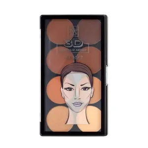 Paleta De Maquiagem Rk By Kiss Contorno Em Pó Rpcp02br 8 Cores