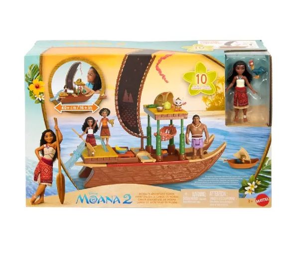 Moana 2 Barco de Aventuras | Mattel