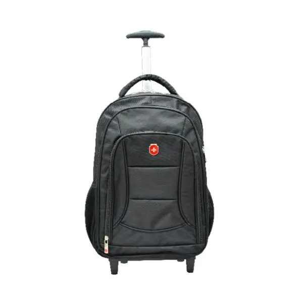 Mochila Executiva Com Rodinhas Swissland 18" 46cm Preto (MP)