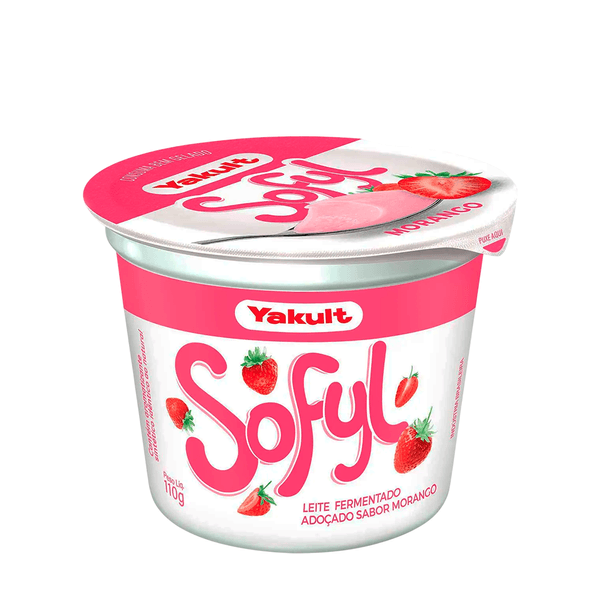 Sobremesa Morango Sofyl Yakult 110g