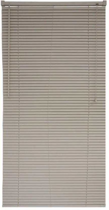 Persiana Horizontal de PVC Top Flex Bege 25mm 120x220cm