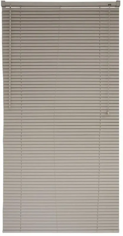 Persiana Horizontal de PVC Top Flex Bege 25mm 120x220cm