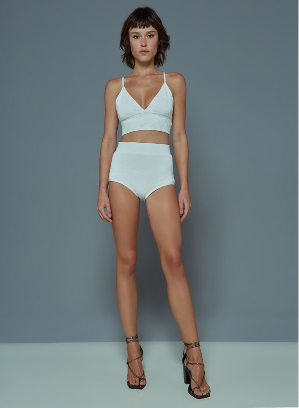 Hot Pant Perfect Branco John John Feminina M