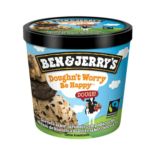 Sorvete Ben&Jerry's Dought Worry Be Happy 120ml