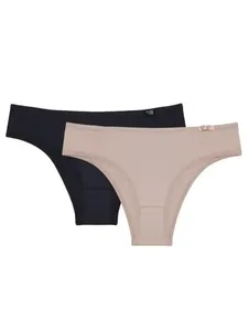 Kit de Calcinhas Mini Classic 02 - 2 und PRETO/MINK XG