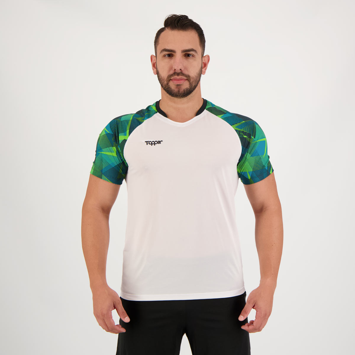 Camisa Topper Fut Effect II Branca