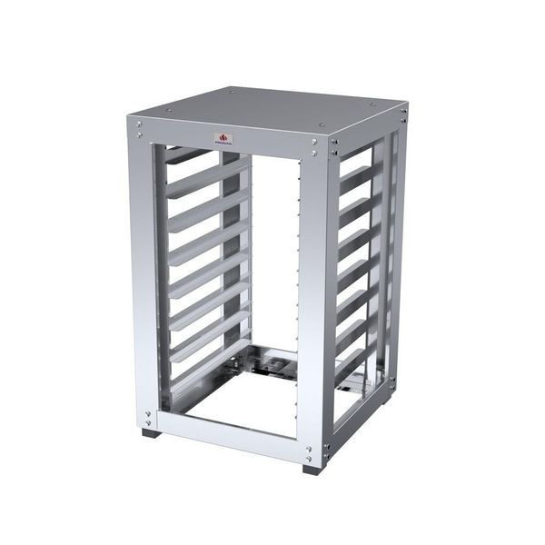 Bancada Mesa em Inox para Forno PRP-008 MES-008 com 8 Níveis para Esteiras Progás Bancada Mesa em Inox para Forno PRP-008 MES-008 com 8 Níveis Progás