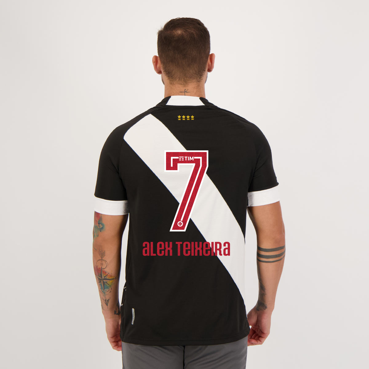 Camisa Kappa Vasco I 2022 7 Alex Teixeira
