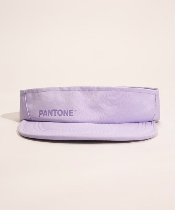 viseira pantone + lilás Único