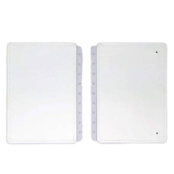 Capa e Contracapa Caderno Inteligente Médio All White