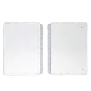 Capa e Contracapa Caderno Inteligente Médio All White