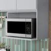 Suporte Microondas E Forno Elétrico Aéreo 60cm Itália Cinza Claro - Lumil