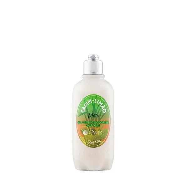 Gel Creme Desodorante Corporal LOccitane Capim-Limão Mate 250ml