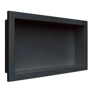 Nicho Para Embutir Architech 30x60cm Preto Vulcano (MP)